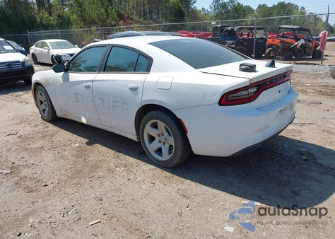 2016 Dodge Charger Police из США, поврежденный, VIN 2C3CDXAT5GH259418